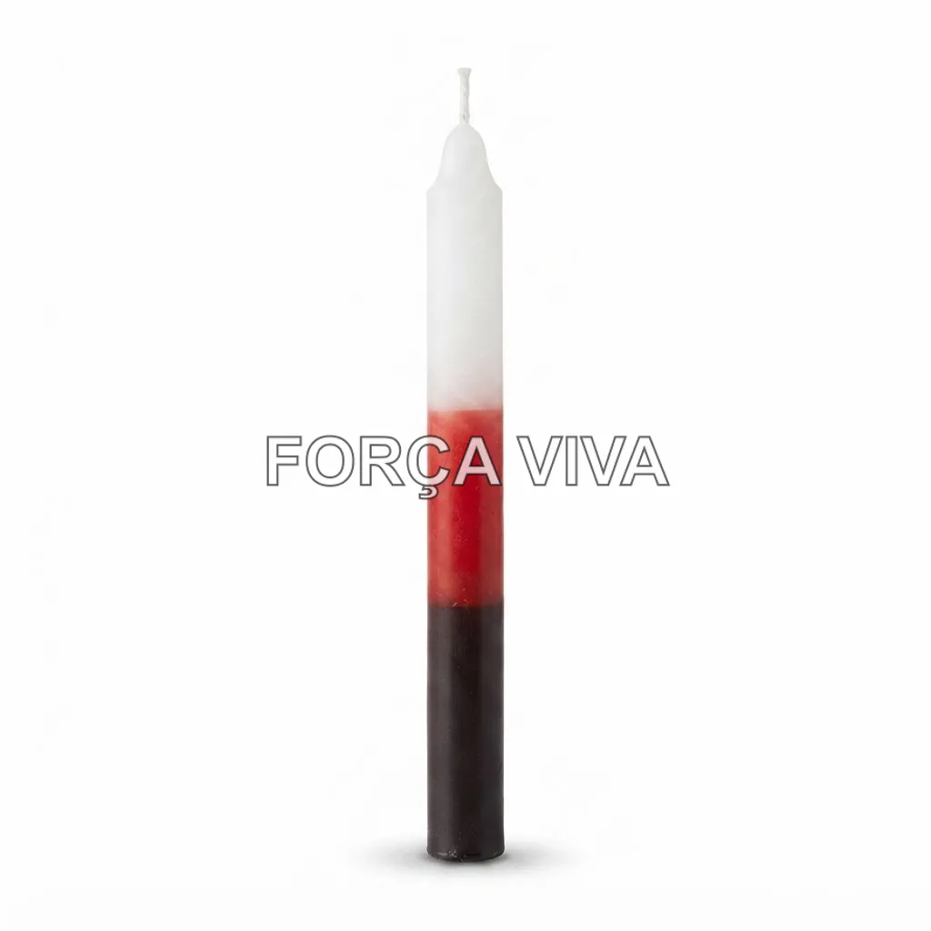vela-tricolor-palito-branco-vermelho-e-preto-16-cm