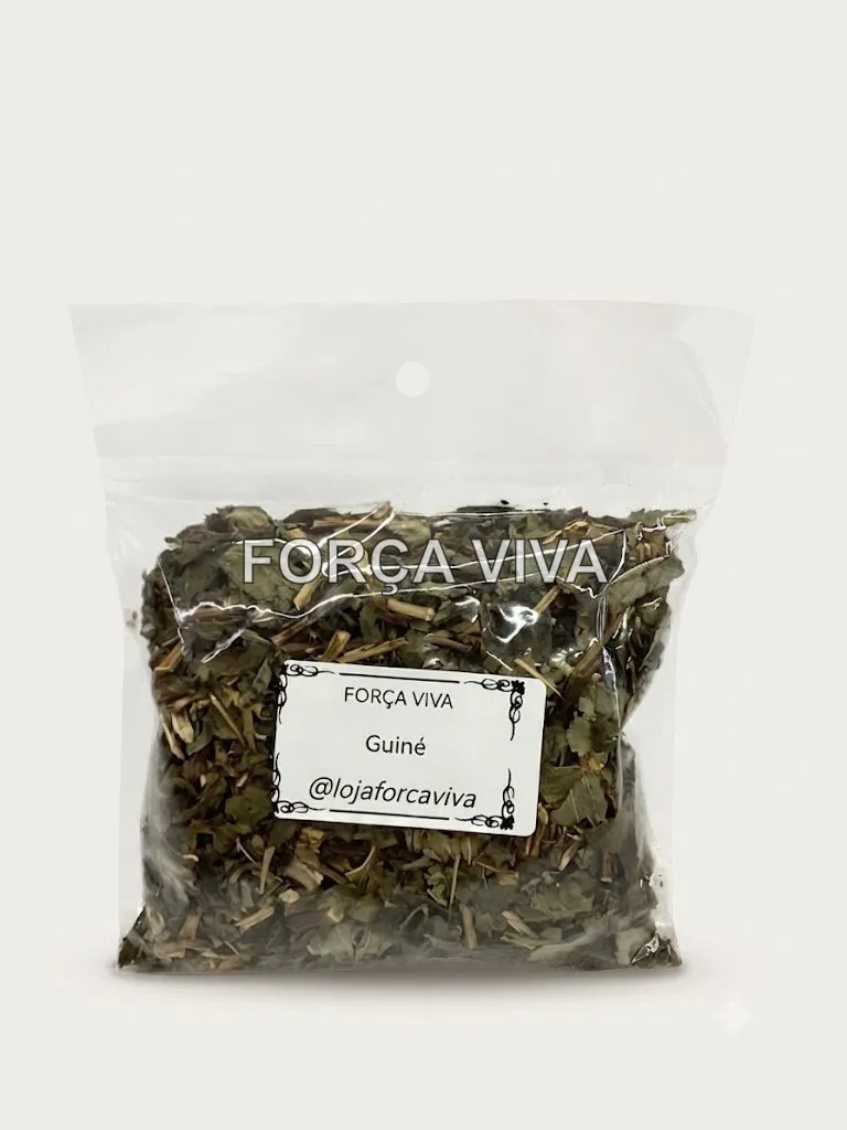 Guiné Folhas Desidratadas 30g | Força Viva
