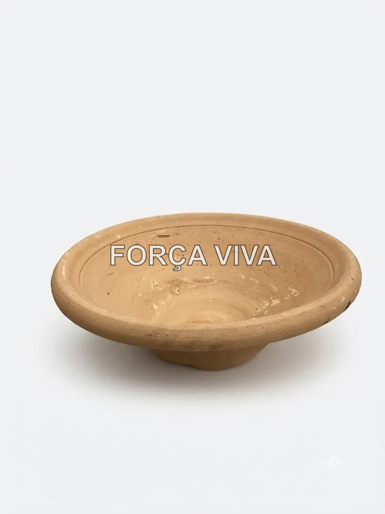 Alguidar de Barro N.1 28cm | Força Viva