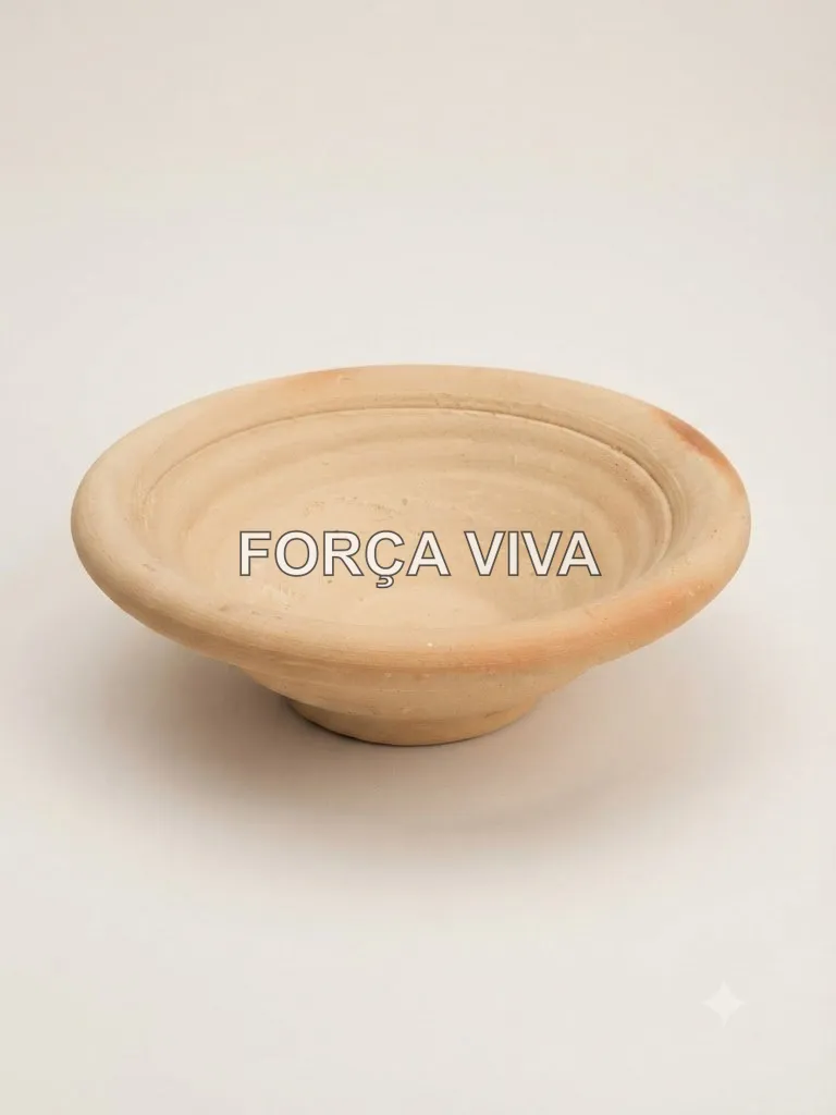 Alguidar de Barro N.00 20cm | Força Viva