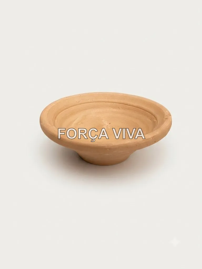 Alguidar de Barro N.0000 13cm | Força Viva