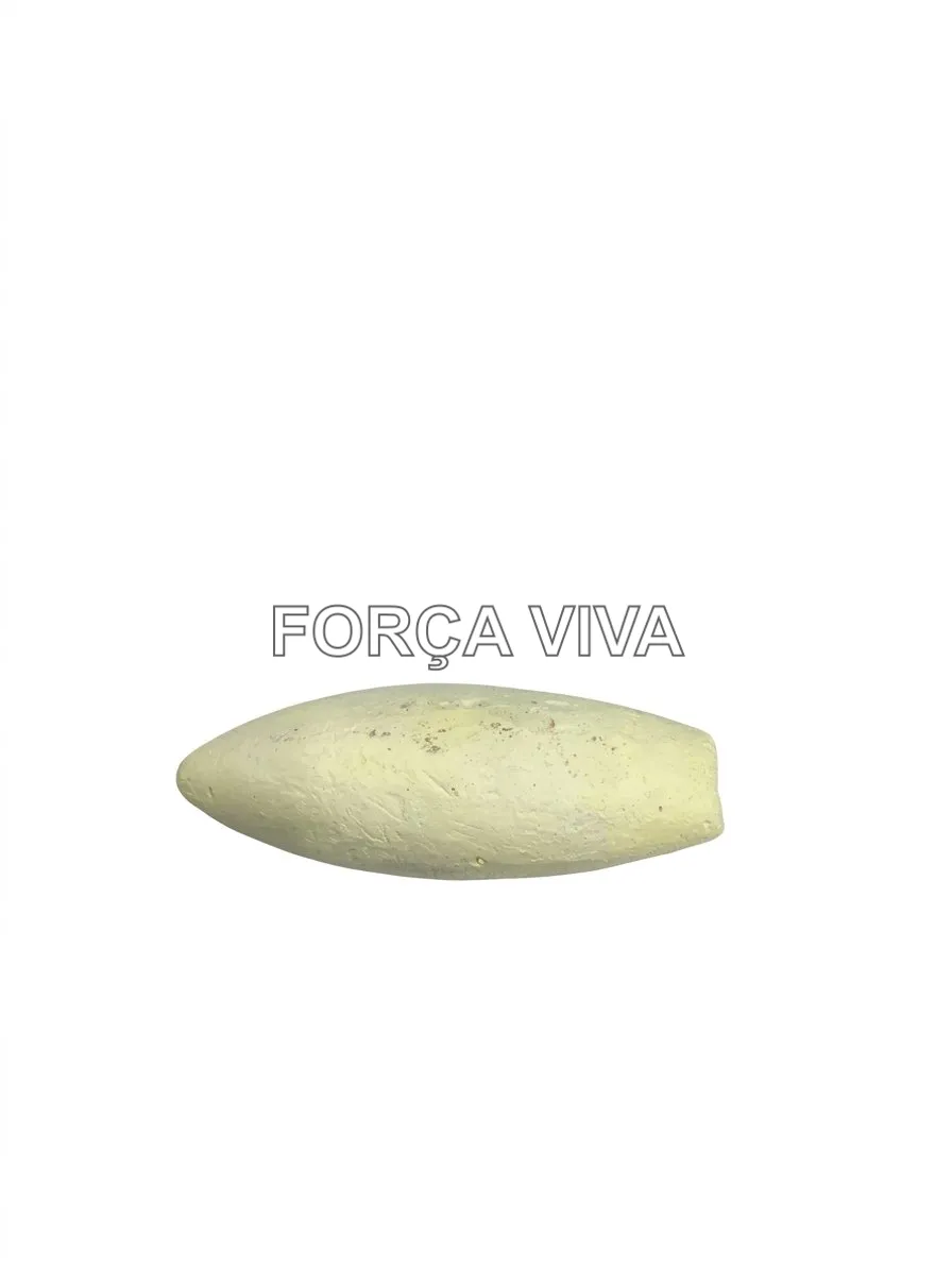 Pemba Amarela Giz Ritualístico de Umbanda | Força Viva