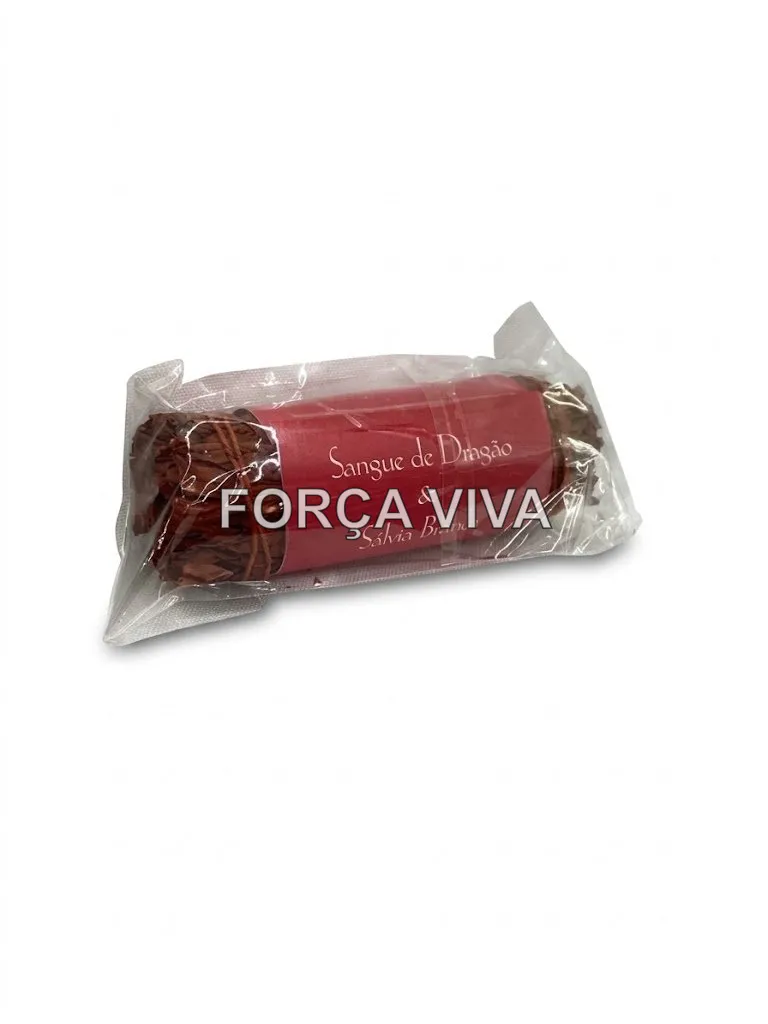 Bastão Sálvia Branca e Sangue de Dragão - Força Viva